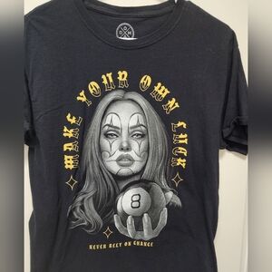 Make Your Own Luck Tee Size M